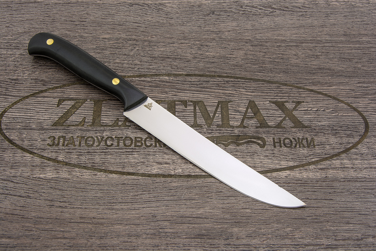 Нож Филейный ЦМ (95Х18, Накладки текстолит)