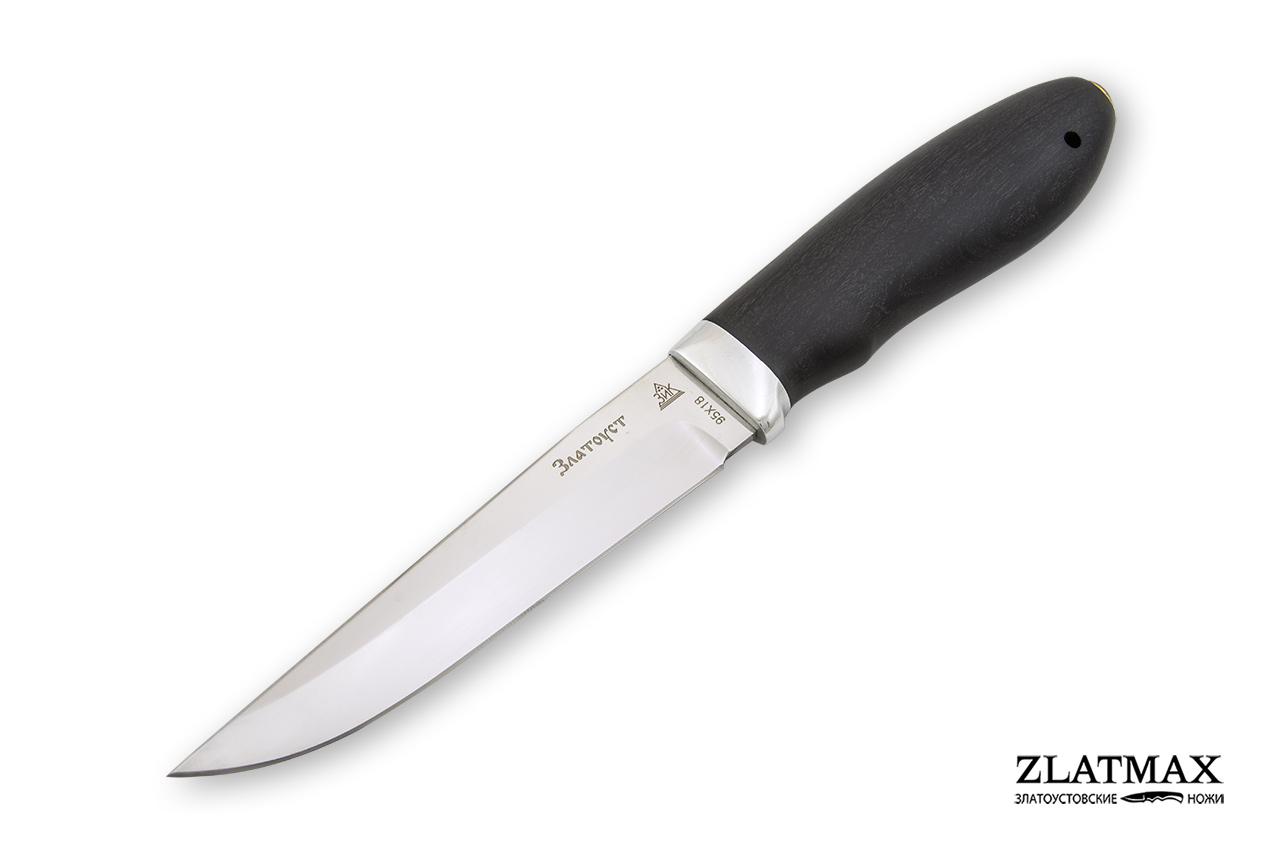 Нож Пижон (95Х18, Граб, Алюминий) в Южно-Сахалинске фото-01