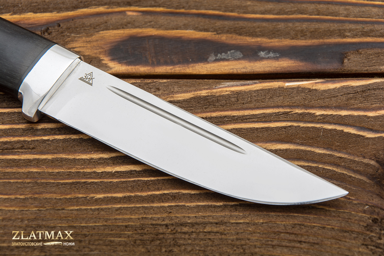 Нож Куница-2 (95Х18, Граб, Алюминий)
