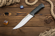 Нож Таежный-1 (95Х18, Наборная кожа, Текстолит)