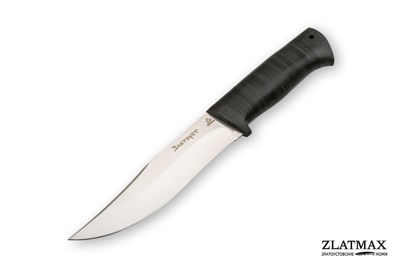 Нож Таежный-1 (95Х18, Наборная кожа, Текстолит)