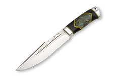 Нож Хищник (95Х18, Комбинированная люкс, Алюминий)
