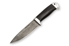Нож Шашлычок (Дамаск ZDI-1016, Граб, Алюминий)