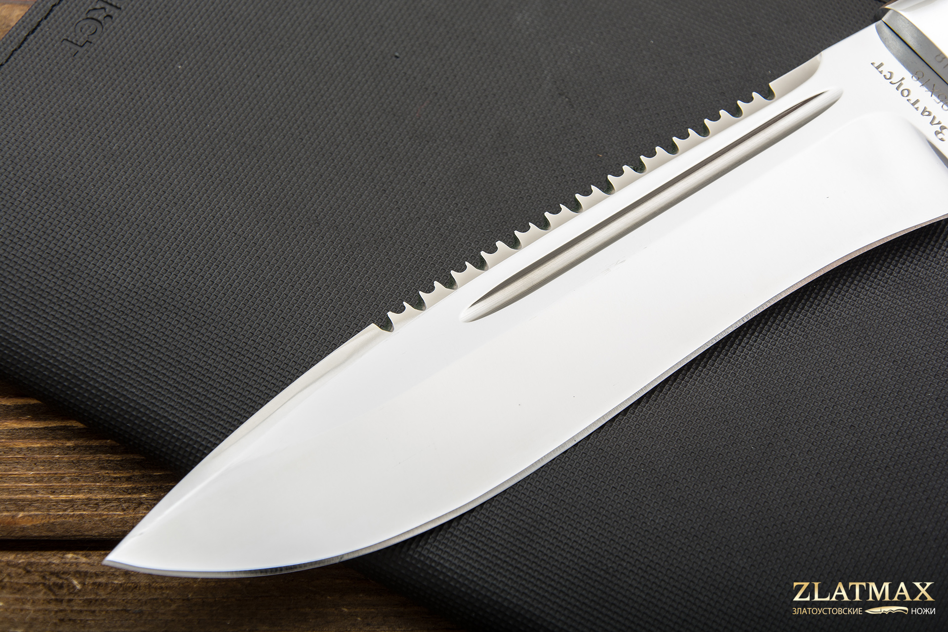 Нож Кондор (95Х18, Орех, Алюминий)