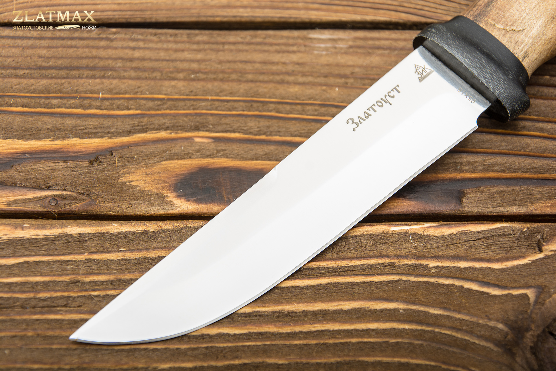 Нож Сайга (95Х18, Орех, Текстолит)