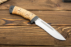 Нож Кондор-2 (95Х18, Наборная береста, Текстолит)