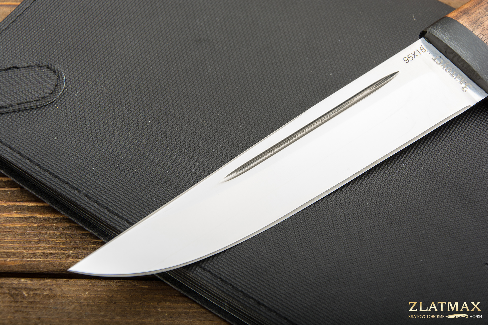 Нож Куница (95Х18, Орех, Текстолит)
