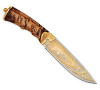 Подарочный нож Артыбаш украшенный v8 в Санкт-Петербурге