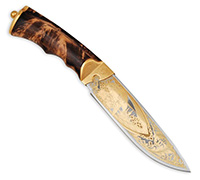 Подарочный нож Артыбаш украшенный v7