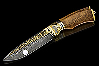 Подарочный нож Артыбаш украшенный в Сочи