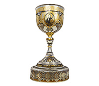 Украшенная посуда купить в Пензе: Евхаристический набор из серебра