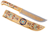Подарочный нож Пчак украшенный в Перми