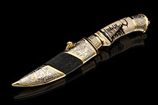 Подарочный авторский нож «Первобытная охота» в Пензе