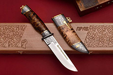 Нож Бекас украшенный «Правда» в Казани