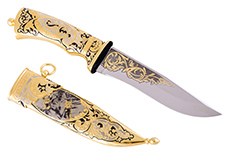 Подарочный нож ЦМ Волчья стая в Тюмени