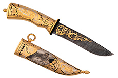 Подарочный нож ЦМ Тигр в Нижнем Новгороде