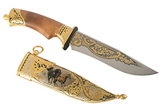 Подарочный нож ЦМ Скакуны в Уфе