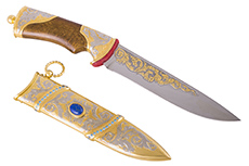 Подарочный нож ЦМ Лазурит в Оренбурге