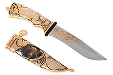 Подарочный нож ЦМ Медведь в Тюмени