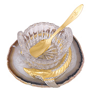 Дорогие подарки купить в Челябинске: Икорница Кадушка агат