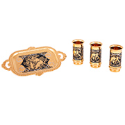 Дорогие подарки купить в Челябинске: Набор водочный Медведь"