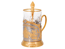 Дорогие подарки купить в Челябинске: Подстаканник Санкт-Петербург