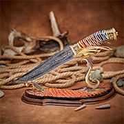 Категория ножей купить в Владивостоке: Авторский нож "Хвост Дракона"