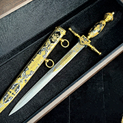 Кортики купить в Казани: Кортик Адмиральский Гербовой (Эмаль)