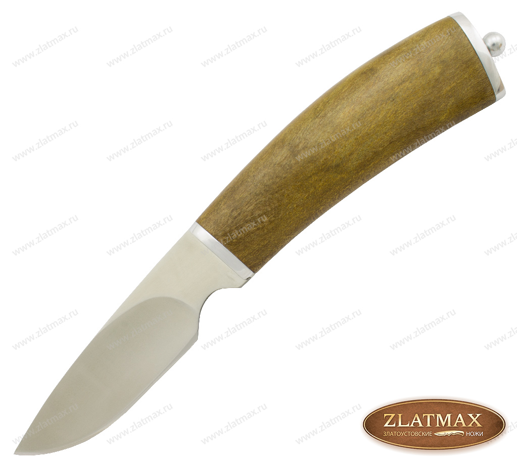 Нож Малек-1 (100Х13М, Орех, Металлический) фото-01