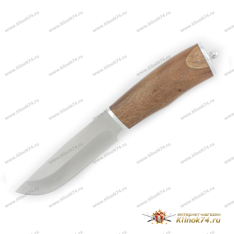 Нож Волчонок (100Х13М, Орех, Металлический) фото-01
