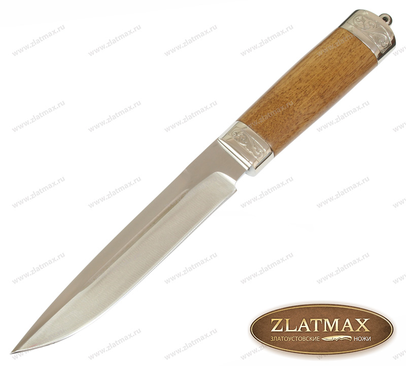 Нож Казарка (100Х13М, Орех, Металлический) фото-01