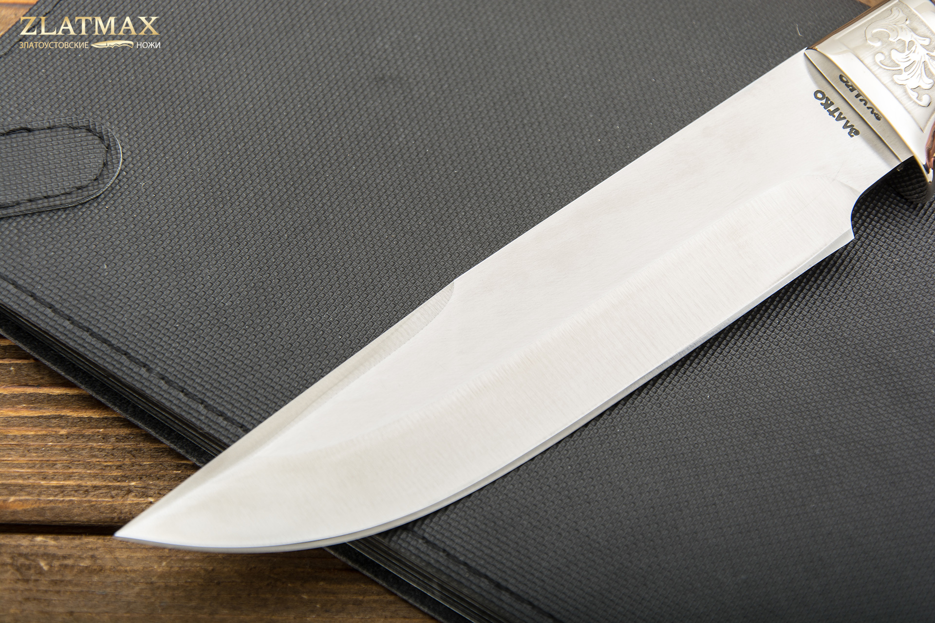 Нож Лось (100Х13М, Орех, Металлический)