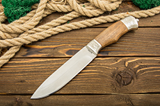 Нож Пума (100Х13М, Орех, Металлический)