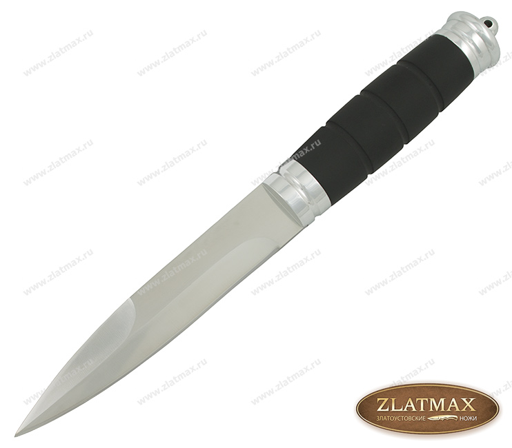 Нож Шилка (100Х13М, Орех + полимерное покрытие, Металлический) фото-01