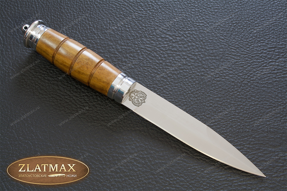 Нож Шилка (100Х13М, Орех, Металлический)