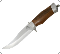 Нож Барсук (100Х13М, Орех, Металлический)