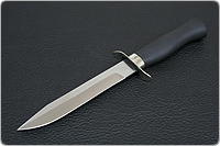 Нож Офицерский (100Х13М, Орех + полимерное покрытие, Металлический)