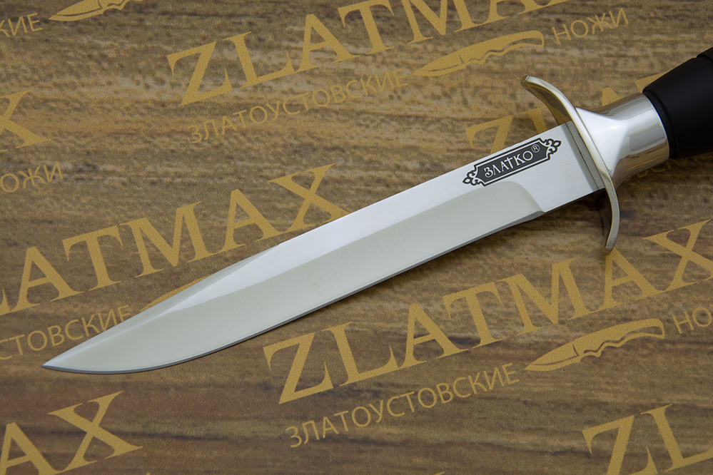 Нож Окопный (100Х13М, Орех + полимерное покрытие, Металлический)