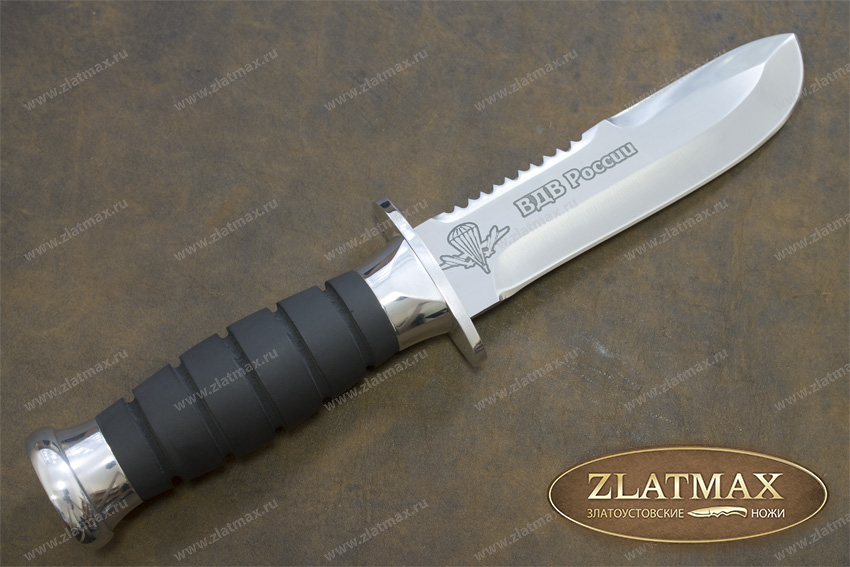 Нож Стропорез (100Х13М, Орех + полимерное покрытие, Металлический)