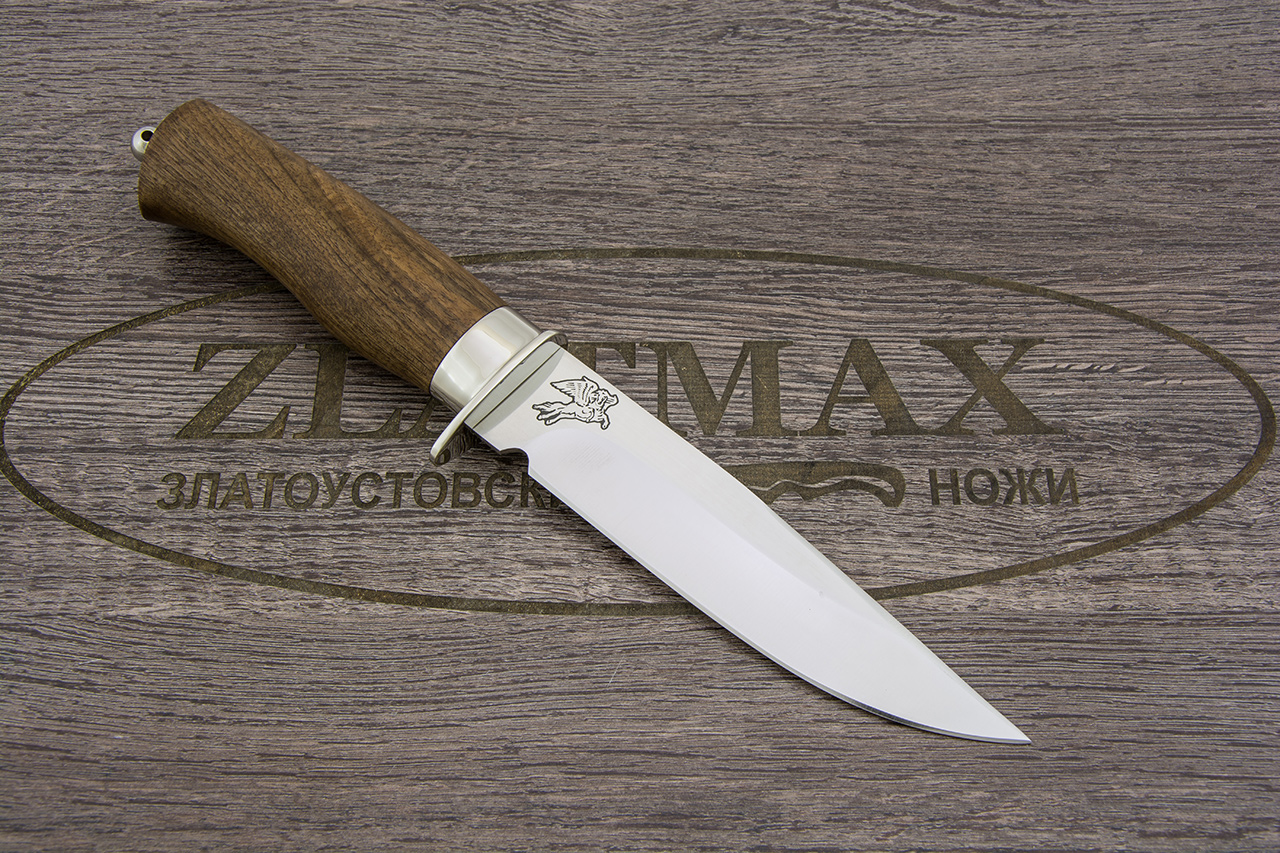 Нож Бекас-1 (100Х13М, Орех, Металлический)
