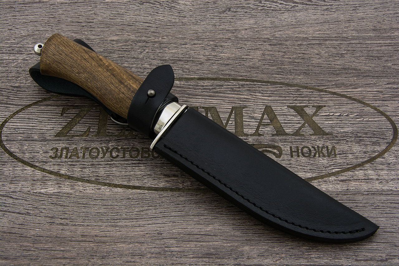 Нож Бекас-1 (100Х13М, Орех, Металлический)
