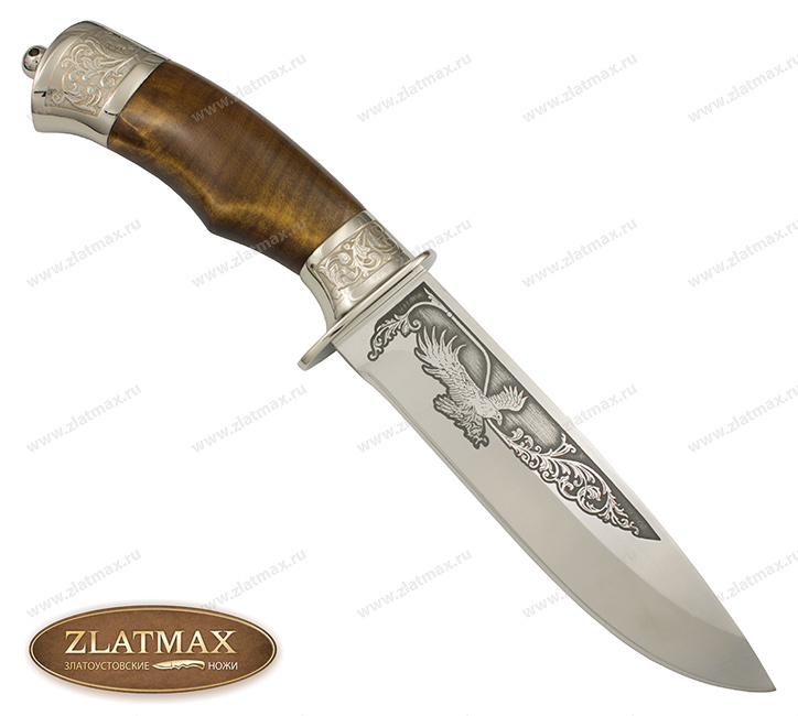 Нож Пума-1 (100Х13М, Орех, Металлический) в Краснодаре фото-01
