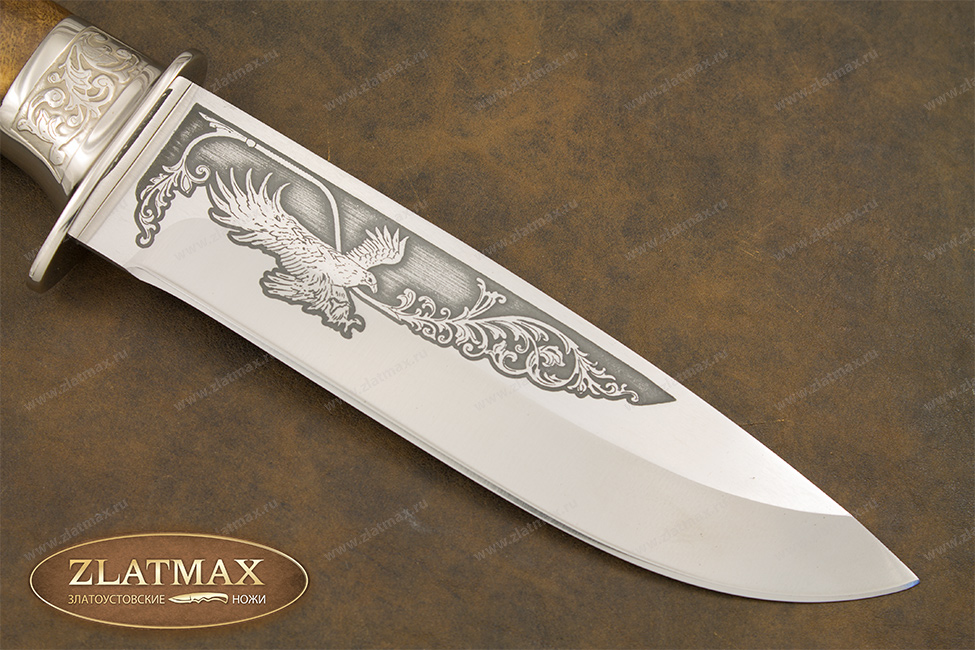 Нож Пума-1 (100Х13М, Орех, Металлический)