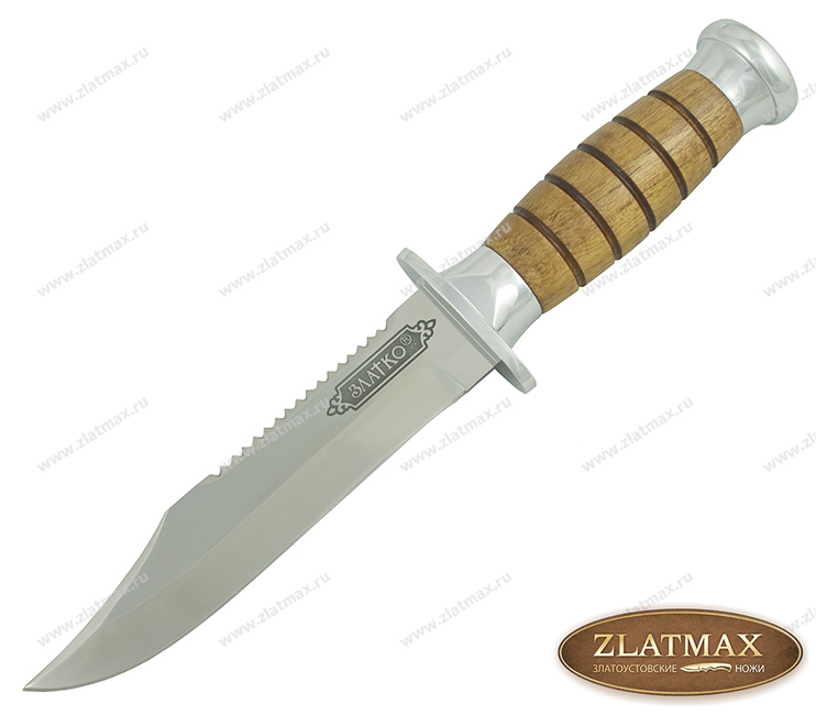 Нож Грач (100Х13М, Орех, Металлический) в Тюмени фото-01
