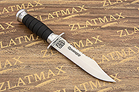 Нож Грач Краснодар (100Х13М, Орех + полимерное покрытие, Металлический)