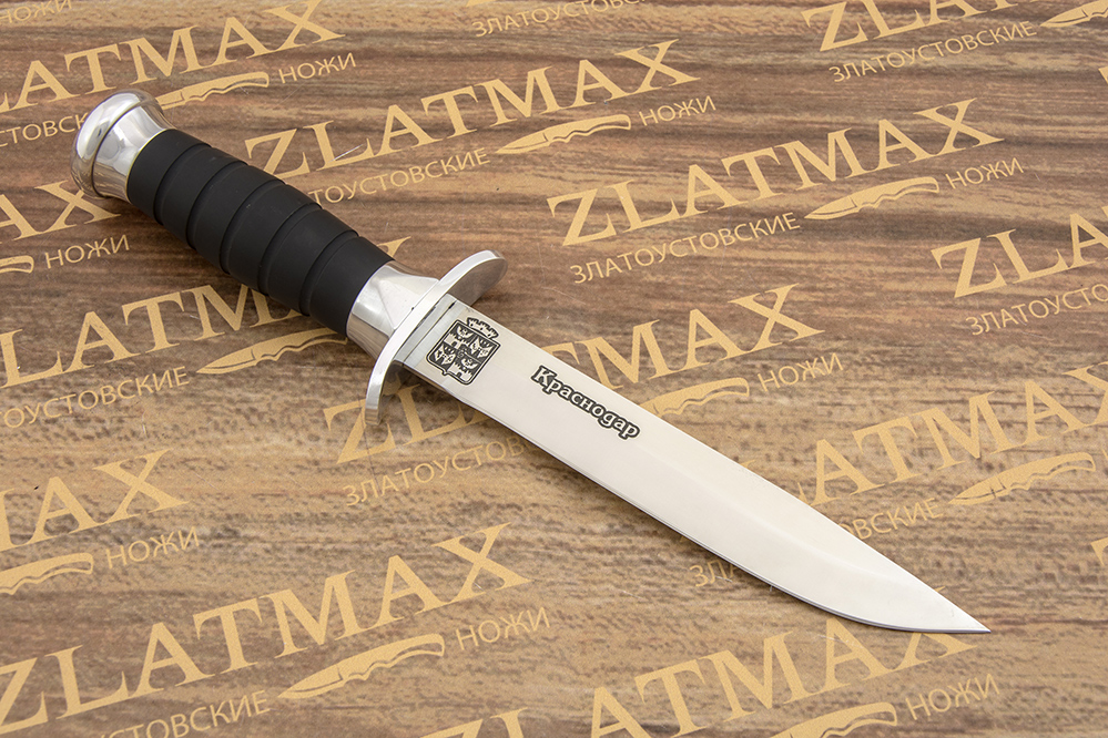 Нож Диверсант Краснодар (100Х13М, Орех + полимерное покрытие, Металлический)