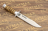 Нож Патриот (100Х13М, Берёзовый кап, Металлический)