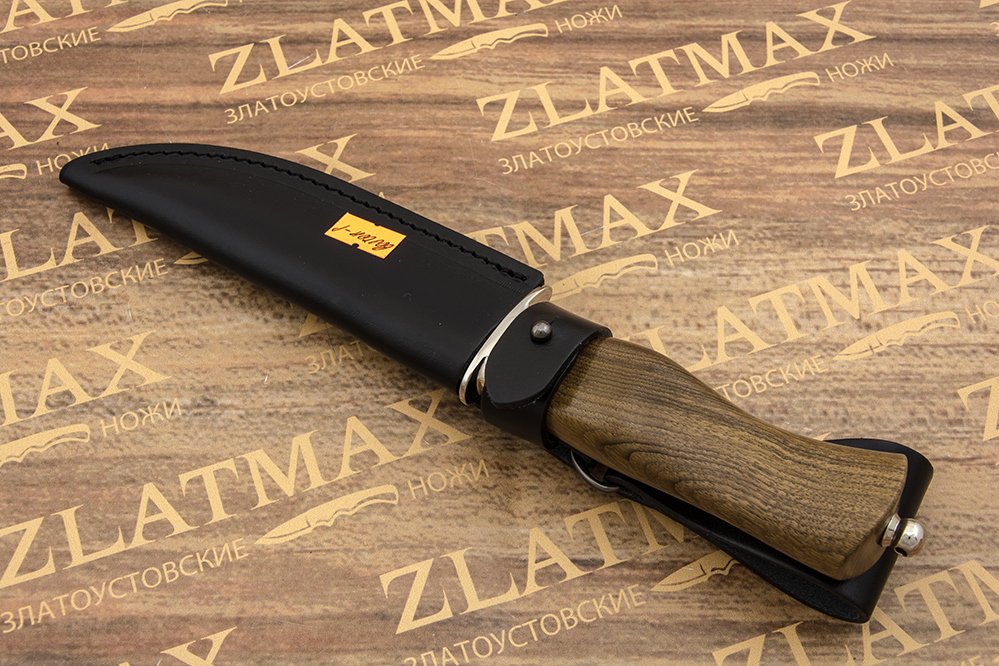 Нож Волчонок-1 (40Х13, Орех, Металлический)