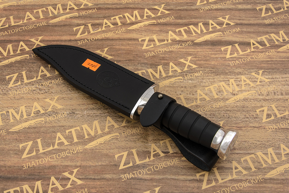 Нож Грач Сталинские соколы (100Х13М, Орех + полимерное покрытие, Металлический)