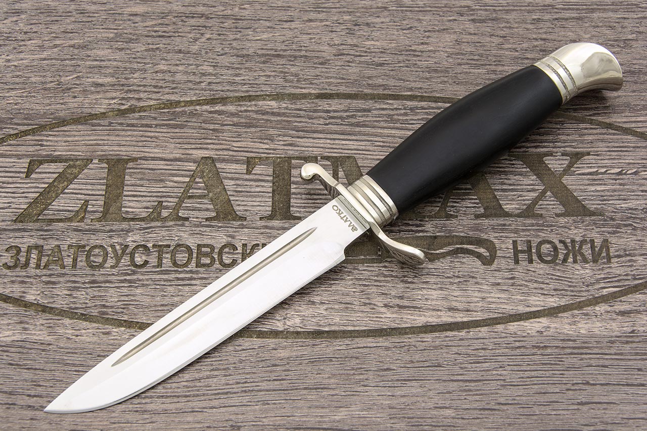 Нож Финка Звезда (100Х13М, Граб, Металлический)